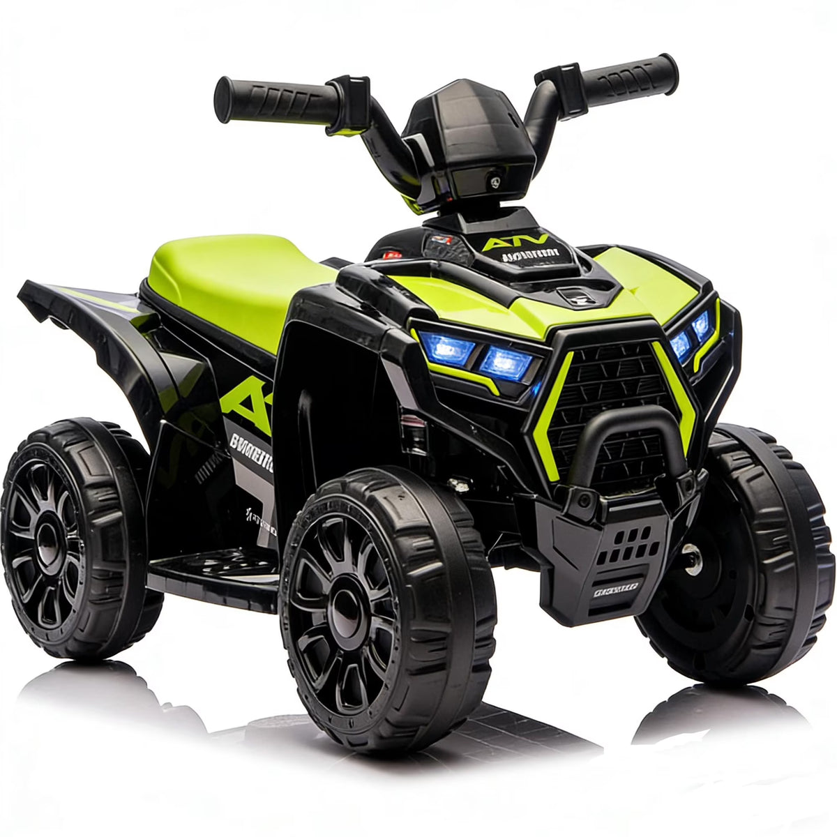 6V Ride on ATV Toys for Kids 3-5, Mini Battery Powered Motorized Quad for Kids with Anti-Slip Wheels, Toddler Car for Girls Boys